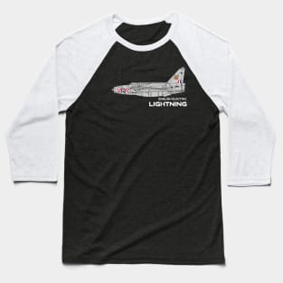 English Electric Lightning (56 Sqd RAF) Baseball T-Shirt